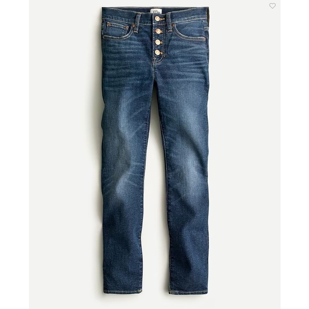 J.Crew Women's Size 26 9" High-rise Toothpick Skinny Denim Jeans